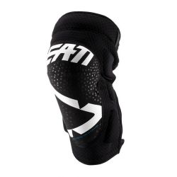 LEATT NAKOLANNIKI OCHRANIACZE KOLAN 3DF 5.0 ZIP KNEE GUARD WHITE/BLACK