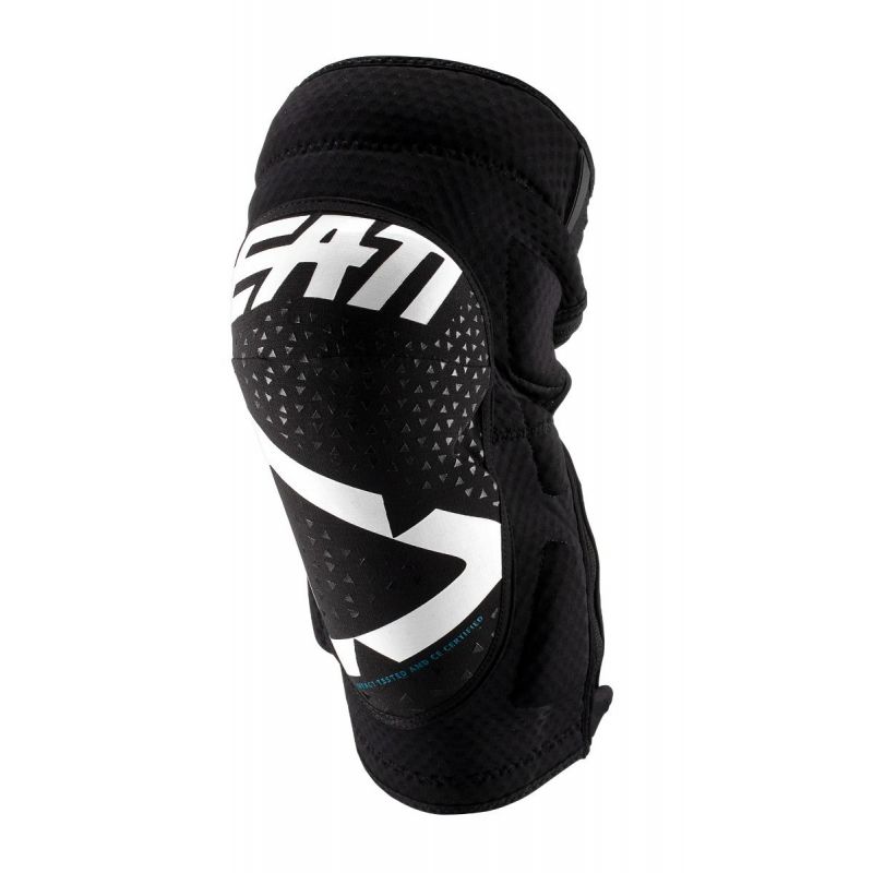 LEATT NAKOLANNIKI OCHRANIACZE KOLAN 3DF 5.0 ZIP KNEE GUARD WHITE/BLACK
