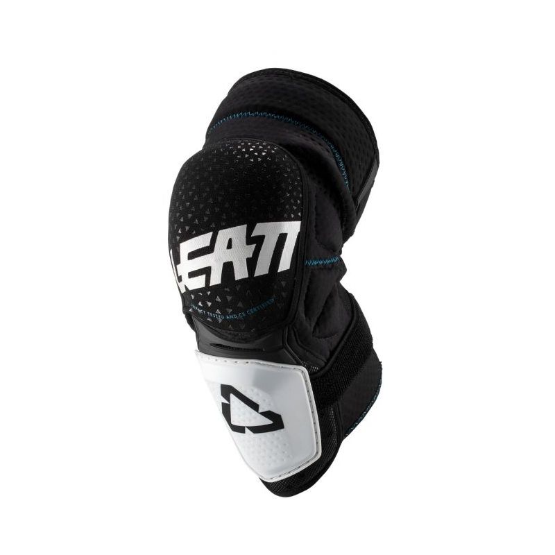 LEATT NAKOLANNIKI OCHRANIACZE KOLAN 3DF HYBRID KNEE GUARD WHITE/BLACK 