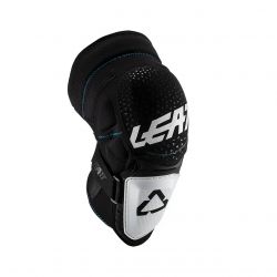 LEATT NAKOLANNIKI OCHRANIACZE KOLAN 3DF HYBRID KNEE GUARD WHITE/BLACK 