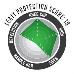 LEATT NAKOLANNIKI OCHRANIACZE KOLAN 3DF HYBRID EXT KNEE AND SHIN GUARD