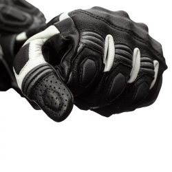 RĘKAWICE SKÓRZANE RST AXIS CE BLACK/GREY/WHITE  (2391)