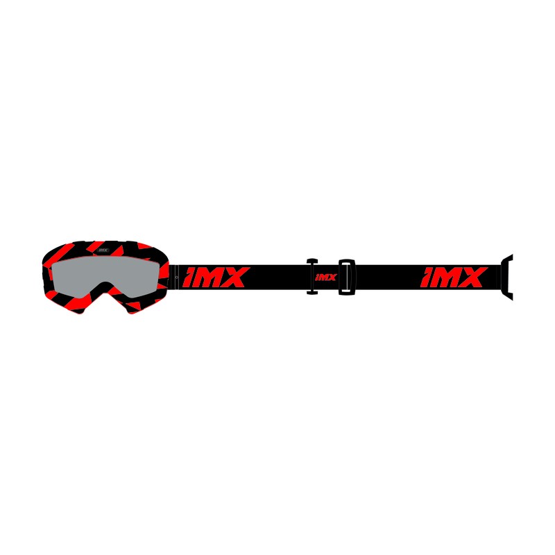 GOGLE IMX MUD GRAPHIC RED GLS/BLACK - SZYBA CLEAR (1 SZYBA W ZESTAWIE) ENDURO CROSS