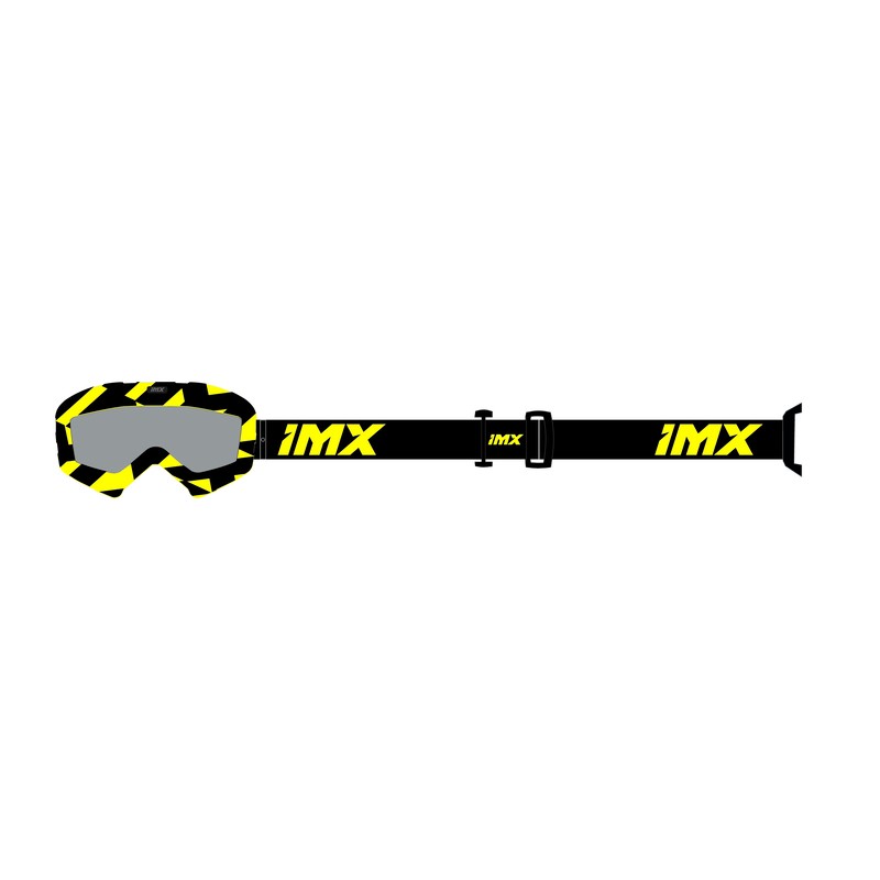 GOGLE IMX MUD GRAPHIC FLUO YELLOW GLS/BLACK - SZYBA CLEAR (1 SZYBA W ZESTAWIE) ENDURO CROSS