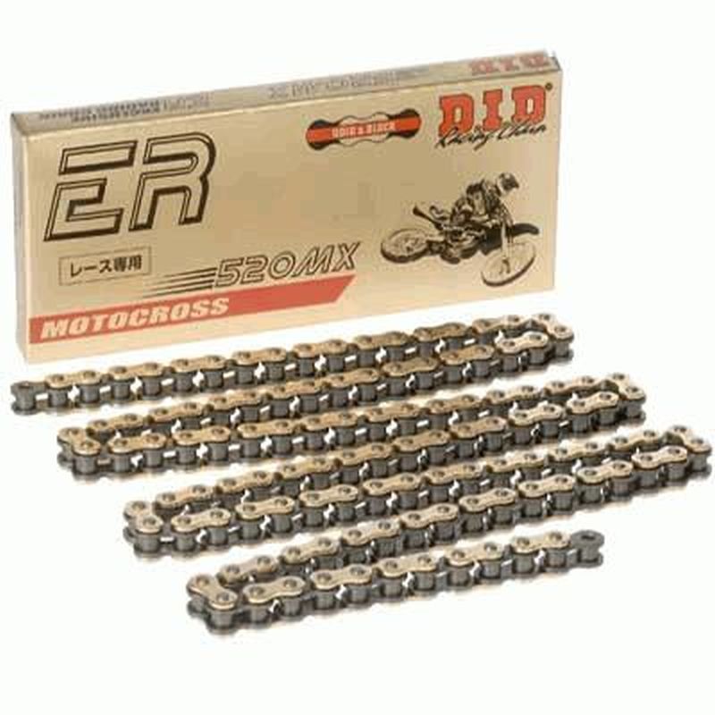 DID 520MX-118 ŁAŃCUCH NAPĘDOWY ZŁOTY (118 OGNIW) CROSS ULTRA BEZ O