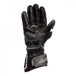 RĘKAWICE SKÓRZANE RST AXIS CE BLACK/WHITE  (2391)