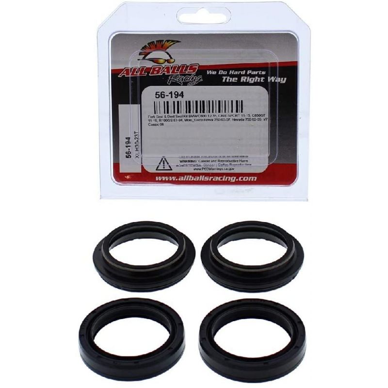 ALL BALLS KOMPLET USZCZELNIACZY OLEJOWYCH I PYŁOWYCH BMW C600 11-15, 