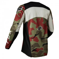 BLUZA FOX 180 BNKR GREEN CAMO  ENDURO CROSS