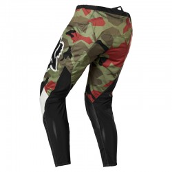 SPODNIE FOX JUNIOR 180 BNKR GREEN CAMO  ENDURO CROSS