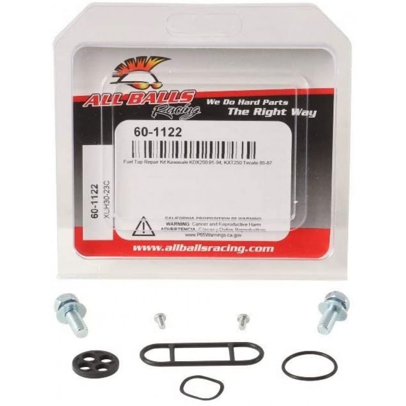 ALL BALLS ZESTAW NAPRAWCZY KRANIKA KAWASAKI KDX250 91-94, KXT250 TECAT