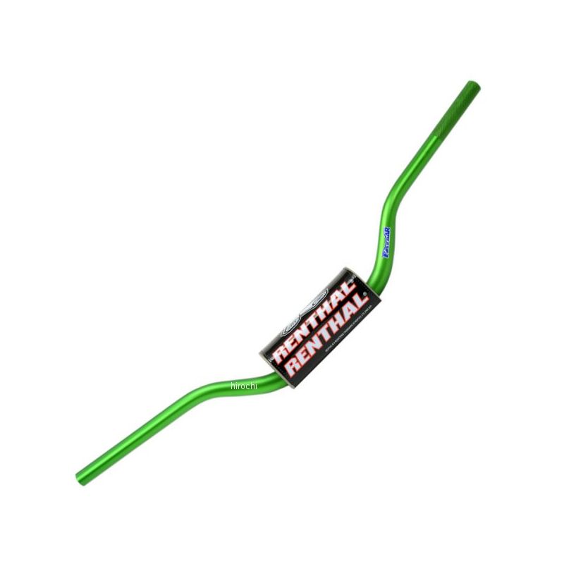 RENTHAL KIEROWNICA 1,1/8 CALA (28,6MM) MX FATBAR HANDLEBAR GREEN HONDA