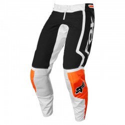 SPODNIE FOX 360 DVIDE BLACK/WHITE/ORANGE  ENDURO CROSS