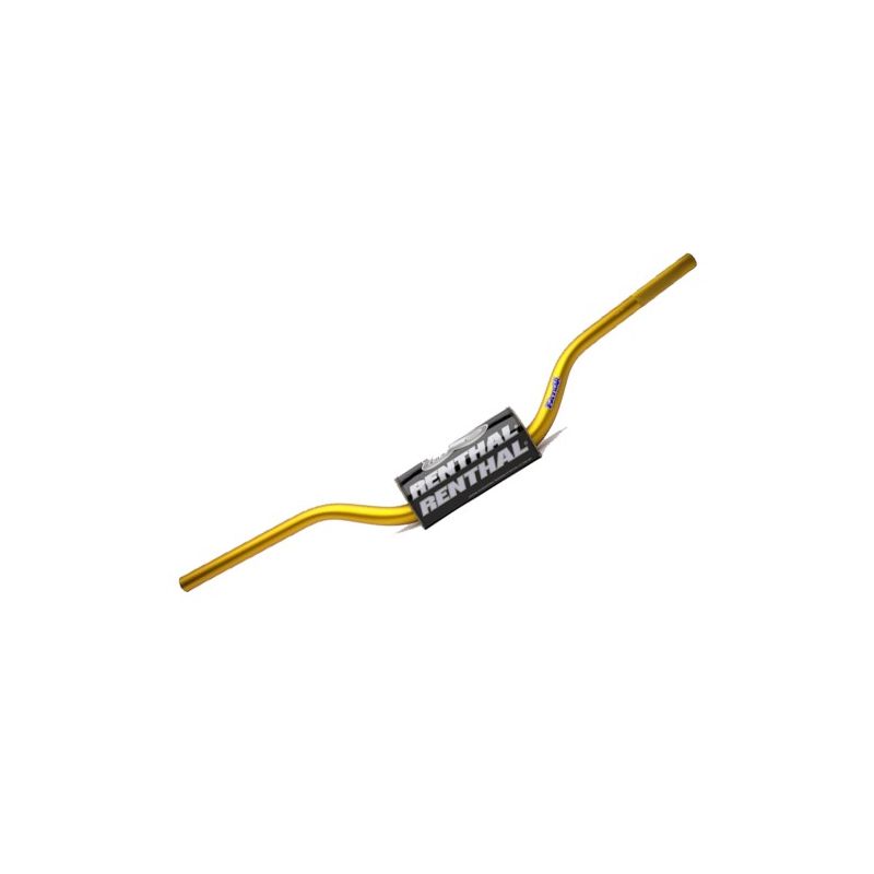 RENTHAL KIEROWNICA 1,1/8 CALA (28,6MM) MX FATBAR HANDLEBAR GOLD HONDA 