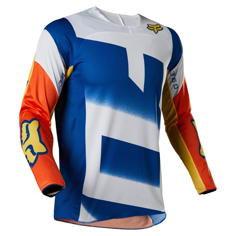BLUZA FOX 360 RKANE ORANGE/BLUE  ENDURO CROSS