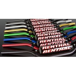 RENTHAL KIEROWNICA 7/8 CALA (22MM) MX HANDLEBAR BLACK ENDURO HIGH PADD
