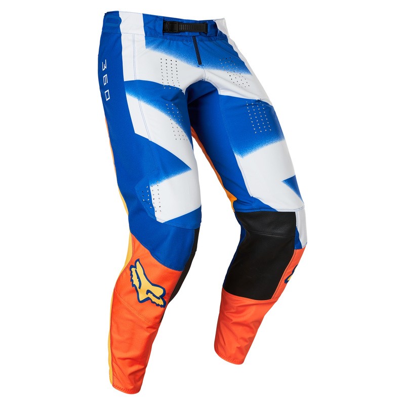 SPODNIE FOX 360 RKANE ORANGE/BLUE  ENDURO CROSS