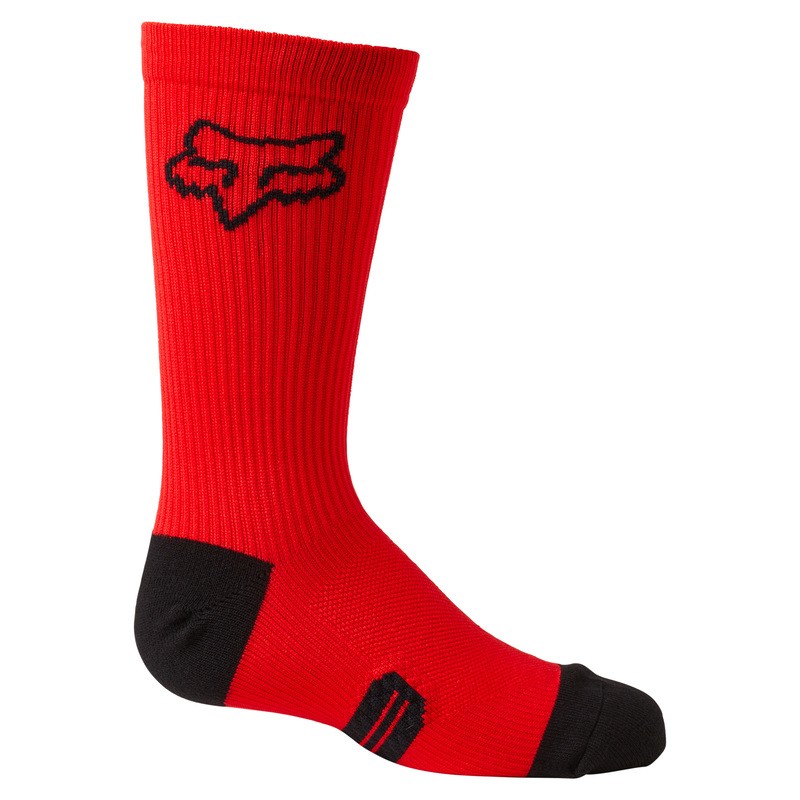 SKARPETY FOX JUNIOR 6 RANGER CREW FLUO RED  ENDURO CROSS