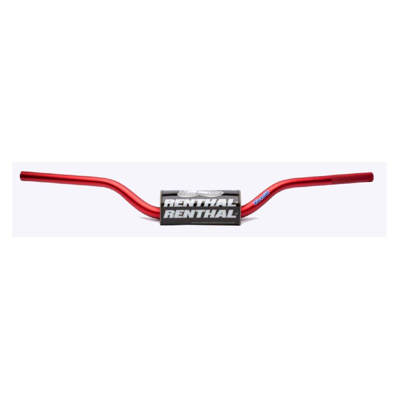 RENTHAL KIEROWNICA 1,1/8 CALA (28,6MM) MX FATBAR HANDLEBARS RED RC SX/