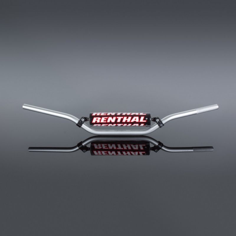 RENTHAL KIEROWNICA 7/8 CALA (22MM) MX HANDLEBAR SILVER ENDURO PADDED K