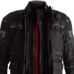 KURTKA TEKSTYLNA RST PRO SERIES ADVENTURE X CE BLACK  (2409)