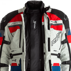 KURTKA TEKSTYLNA RST PRO SERIES ADVENTURE X CE ICE/BLUE/RED/BLACK  (2409)