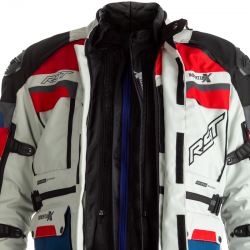 KURTKA TEKSTYLNA RST PRO SERIES ADVENTURE X CE ICE/BLUE/RED/BLACK  (2409)