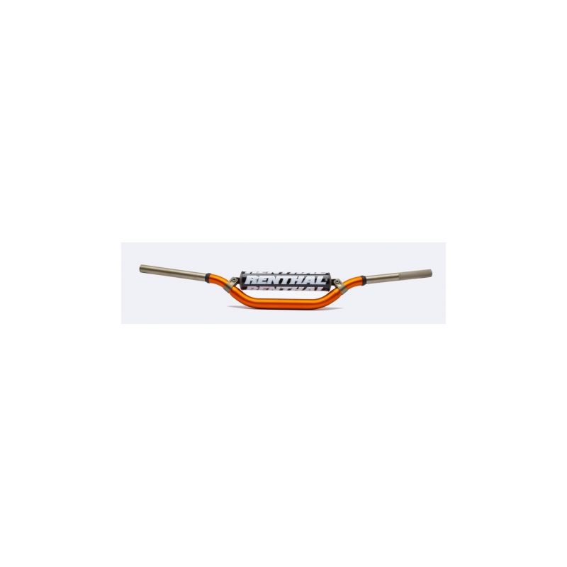 RENTHAL KIEROWNICA 7/8 CALA (22MM) MX MINI HANDLEBAR ORANGE KAWASAKI K