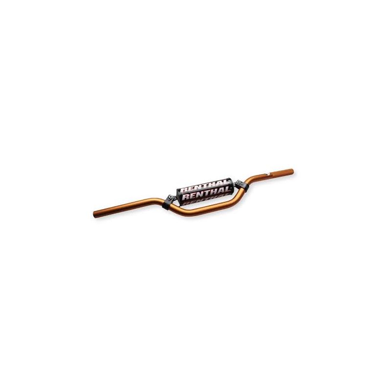 RENTHAL KIEROWNICA 7/8 CALA (22MM) MX MINI HANDLEBAR ORANGE KTM 85 SX 