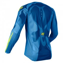 BLUZA FOX AIRLINE EXO BLUE/YELLOW  ENDURO CROSS