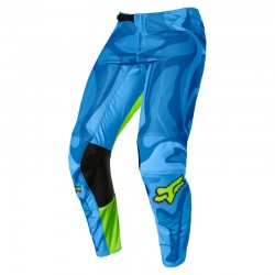 SPODNIE FOX AIRLINE EXO BLUE/YELLOW  ENDURO CROSS