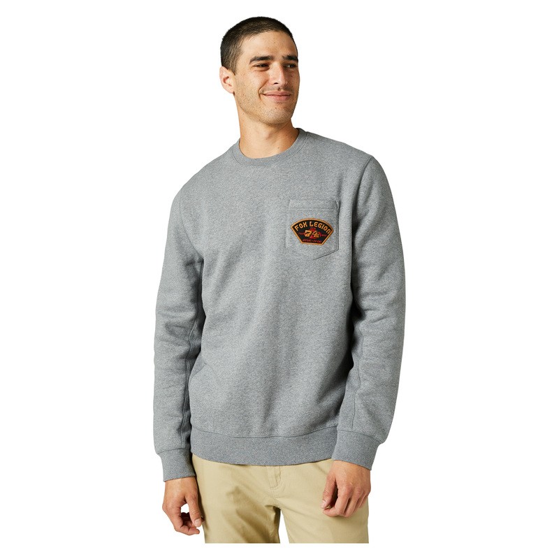 BLUZA FOX AT BAY HEATHER GRAPHITHE  ENDURO CROSS