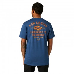 T-SHIRT FOX AT BAY PREMIUM DARK INDIGO  ENDURO CROSS