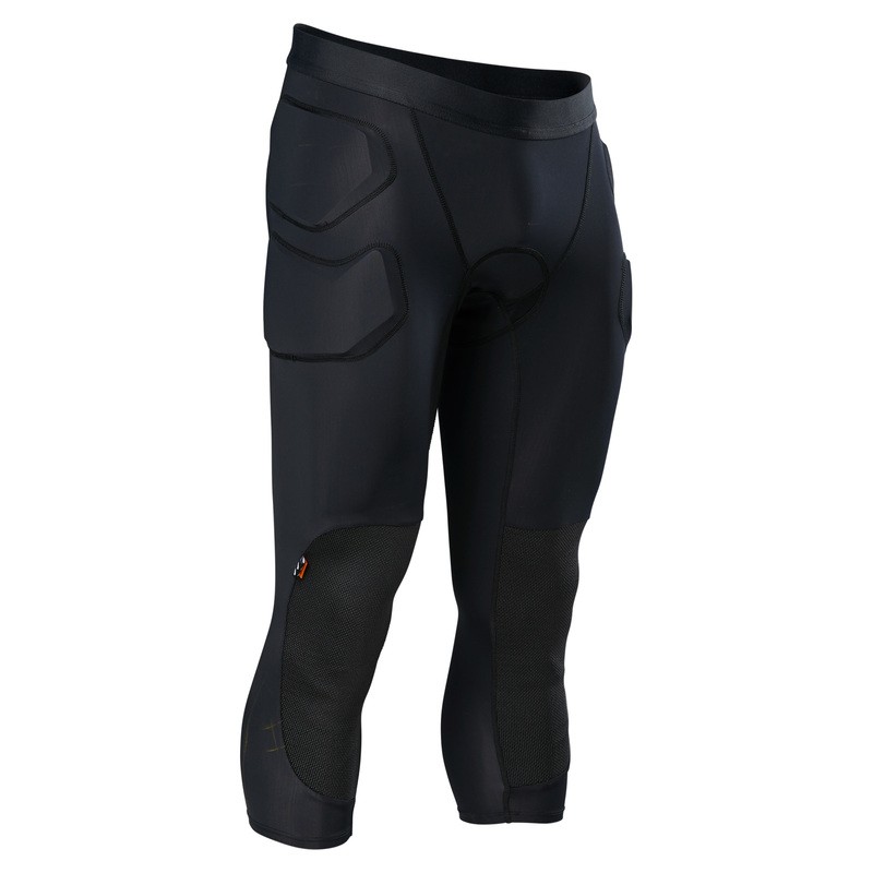 SPODNIE Z OCHRANIACZAMI FOX BASEFRAME PRO TIGHTS BLACK  ENDURO CROSS
