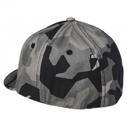 CZAPKA Z DASZKIEM FOX JUNIOR BNKR FLEXFIT BLACK CAMO  ENDURO CROSS