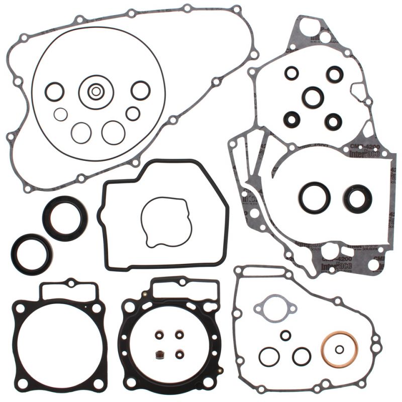 WINDEROSA (VERTEX) KOMPLET USZCZELEK HONDA CRF450R 09-16 (Z USZCZELNIA