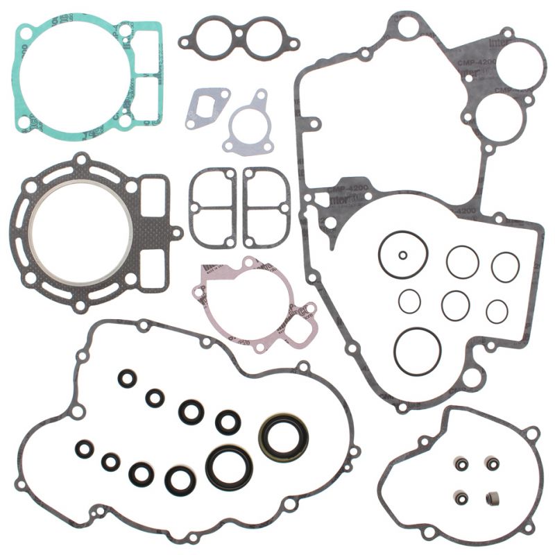 WINDEROSA (VERTEX) KOMPLET USZCZELEK KTM EXC 400 00-02, EXC 450 03-07,