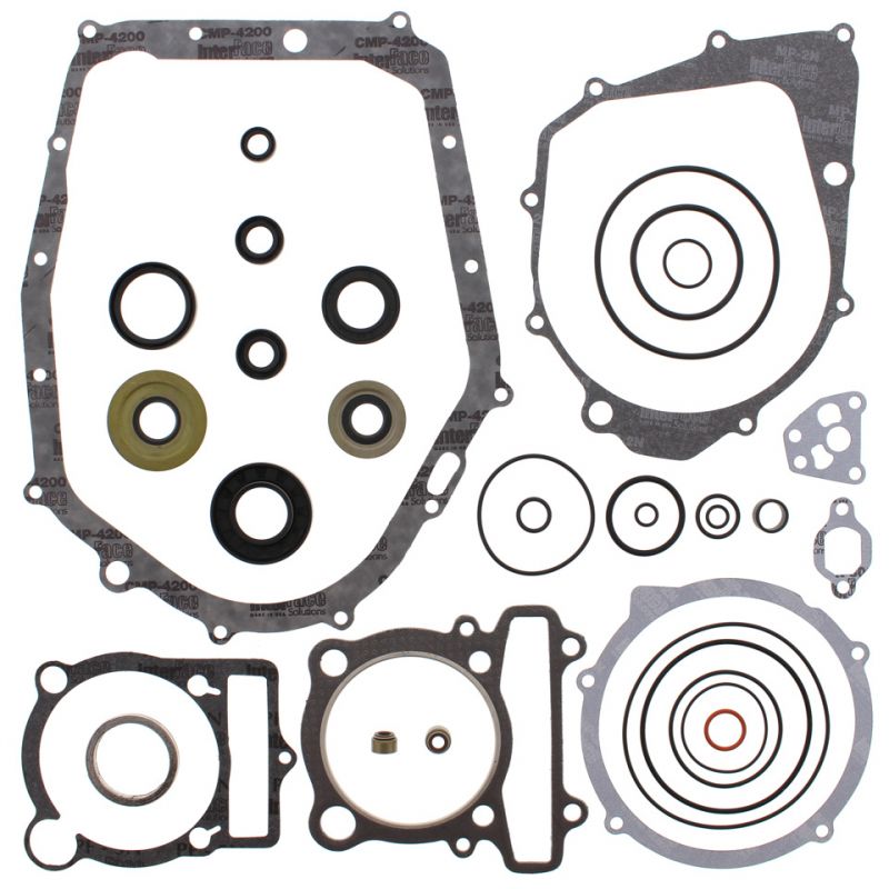 WINDEROSA (VERTEX) KOMPLET USZCZELEK YAMAHA YFM350 RAPTOR 04-13, YFM35