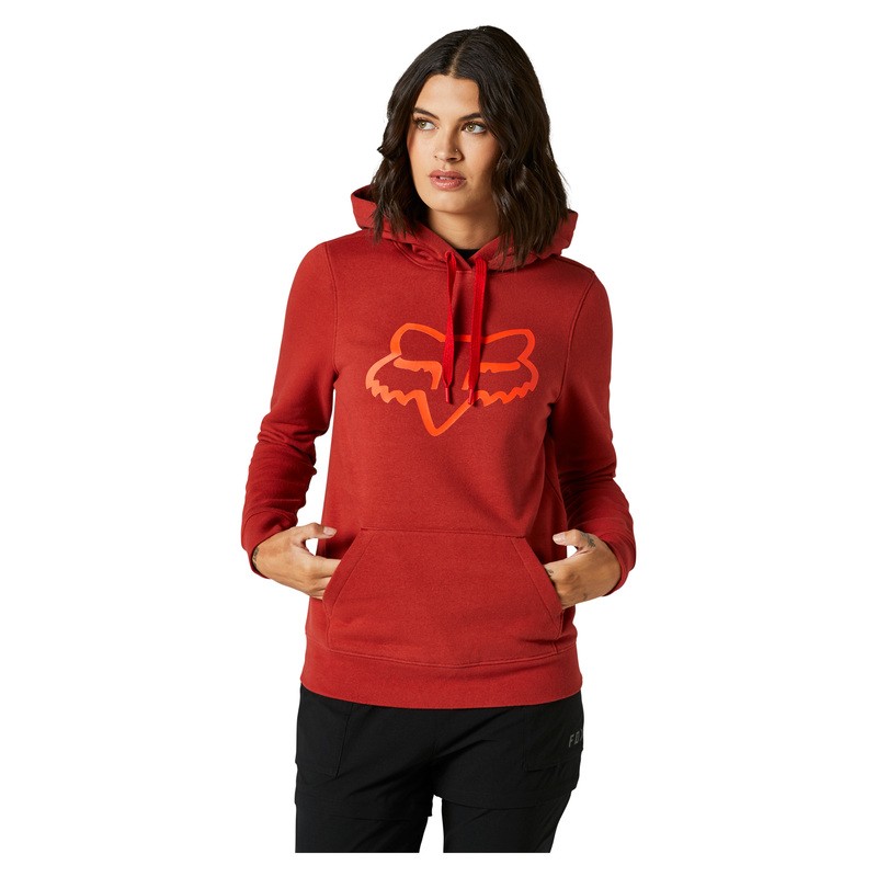 BLUZA Z KAPTUREM FOX LADY BOUNDARY RED CLAY  ENDURO CROSS