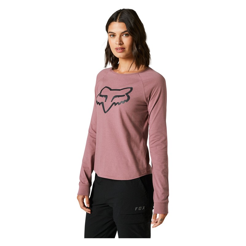 KOSZULKA Z DŁUGIM RĘKAWEM FOX LADY BOUNDARY PLUM PR  ENDURO CROSS