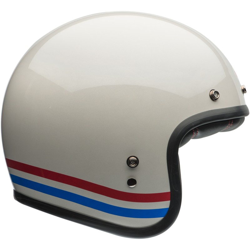 KASK BELL CUSTOM 500 STRIPES PEARL WHITE 