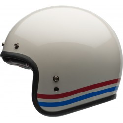 KASK BELL CUSTOM 500 STRIPES PEARL WHITE 