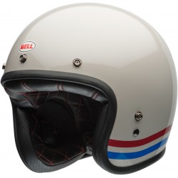 KASK BELL CUSTOM 500 STRIPES PEARL WHITE 
