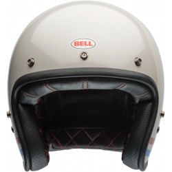 KASK BELL CUSTOM 500 STRIPES PEARL WHITE 