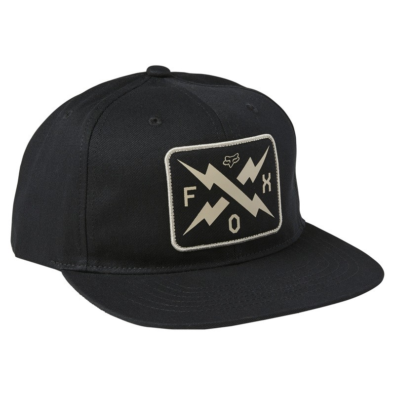 CZAPKA Z DASZKIEM FOX CALIBRATED SNAPBACK BLACK  ENDURO CROSS