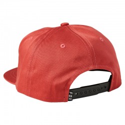 CZAPKA Z DASZKIEM FOX CALIBRATED SNAPBACK RED CLAY  ENDURO CROSS