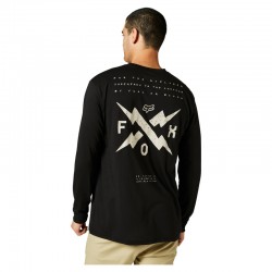 KOSZULKA Z DŁUGIM RĘKAWEM FOX CALIBRATED TECH BLACK  ENDURO CROSS