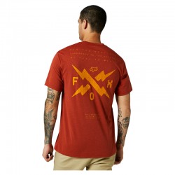 T-SHIRT FOX CALIBRATED TECH RED CLAY  ENDURO CROSS