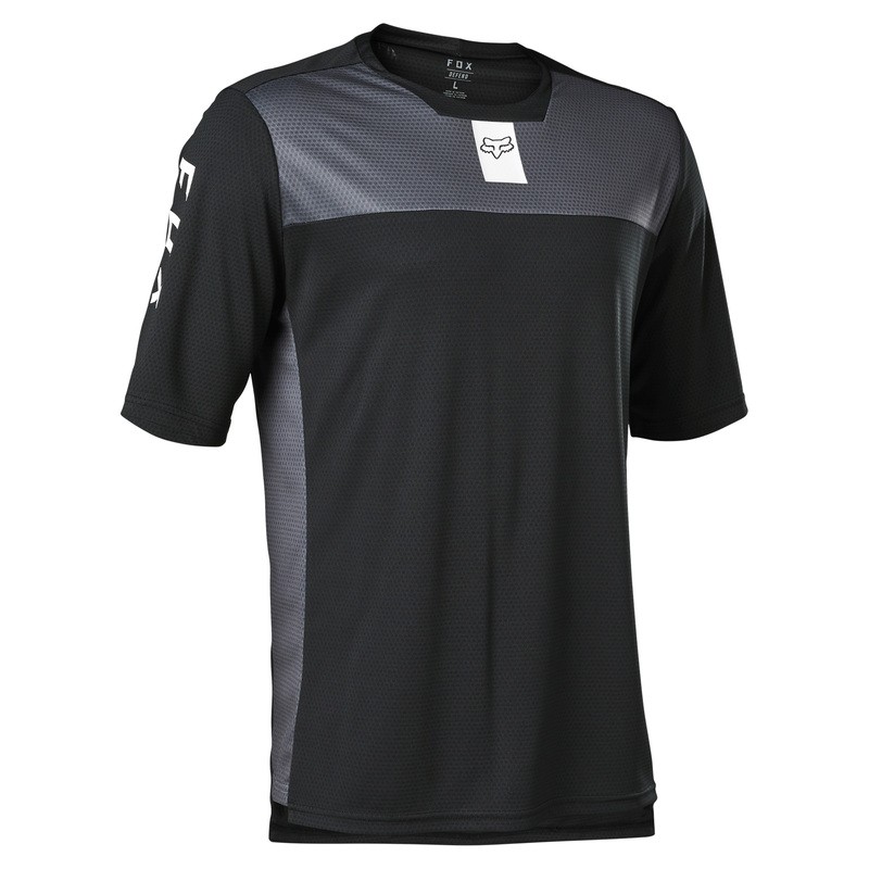 KOSZULKA ROWEROWA FOX DEFEND BLACK  ENDURO CROSS