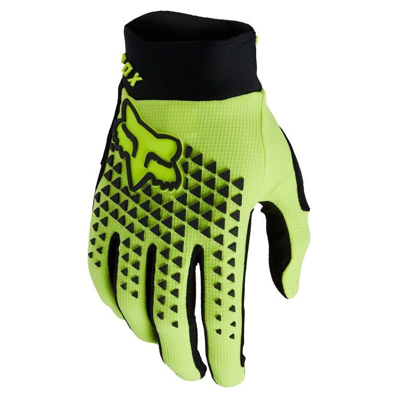 RĘKAWICE FOX JUNIOR DEFEND FLUO YELLOW  ENDURO CROSS