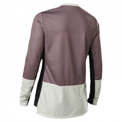 KOSZULKA ROWEROWA Z DŁUGIM RĘKAWEM FOX LADY DEFEND PLUM PERFECT  ENDURO CROSS
